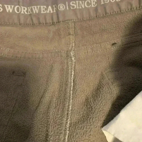 Smiths Workwear Pants Men's 30x28 Green Straight Leg Casual Pockets Work Heavy - Picture 6 of 6